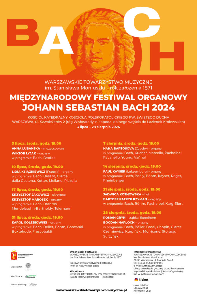 Festiwal organowy w Warszawie
