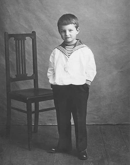 Szostakowicz w wieku 8 lat