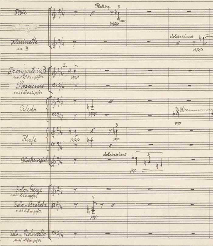 Anton Webern, Pięć utworów na orkiestrę op. 10
