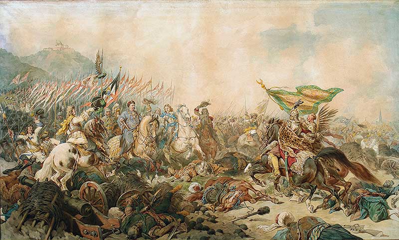 Juliusz Kossak, Sobieski pod Wiedniem, 1886