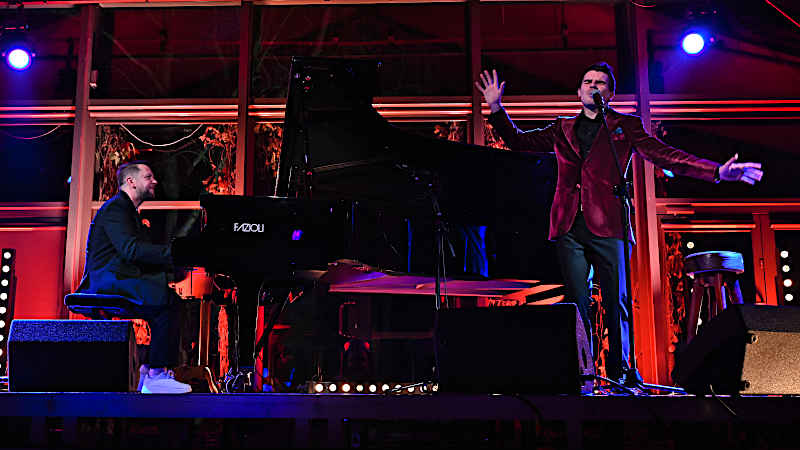 Wojciech Myrczek i Paweł Tomaszewski