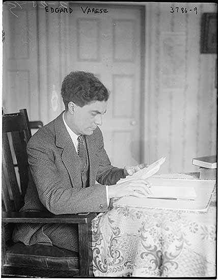 Edgar Varèse: nie-muzyka czy zorganizowany hałas?