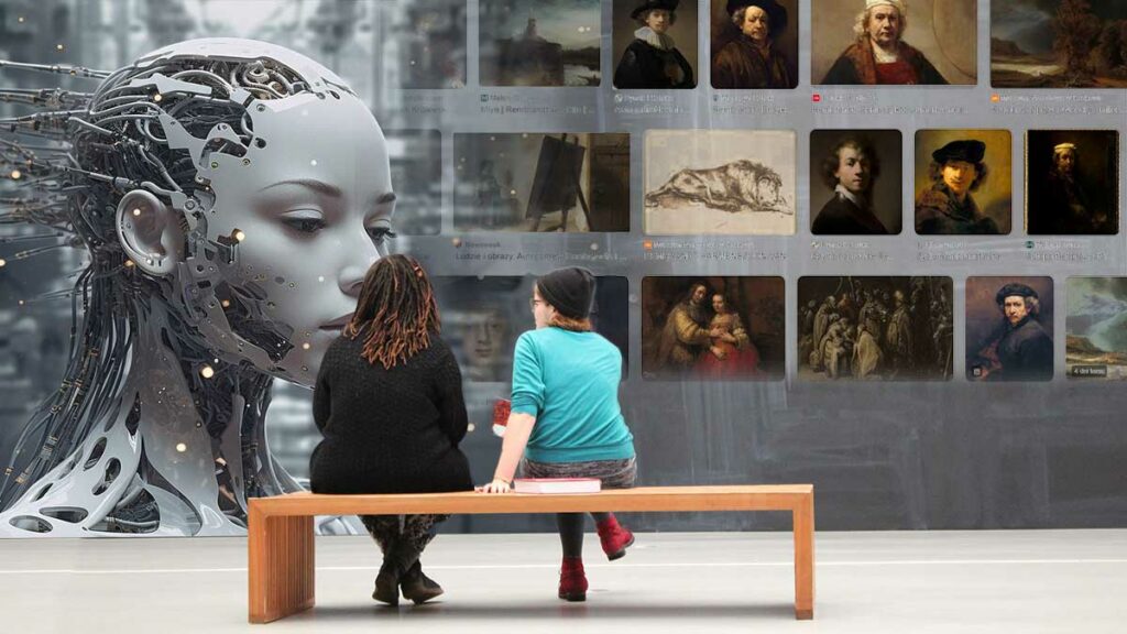 AI jako nowy strażnik widzialności sztuki