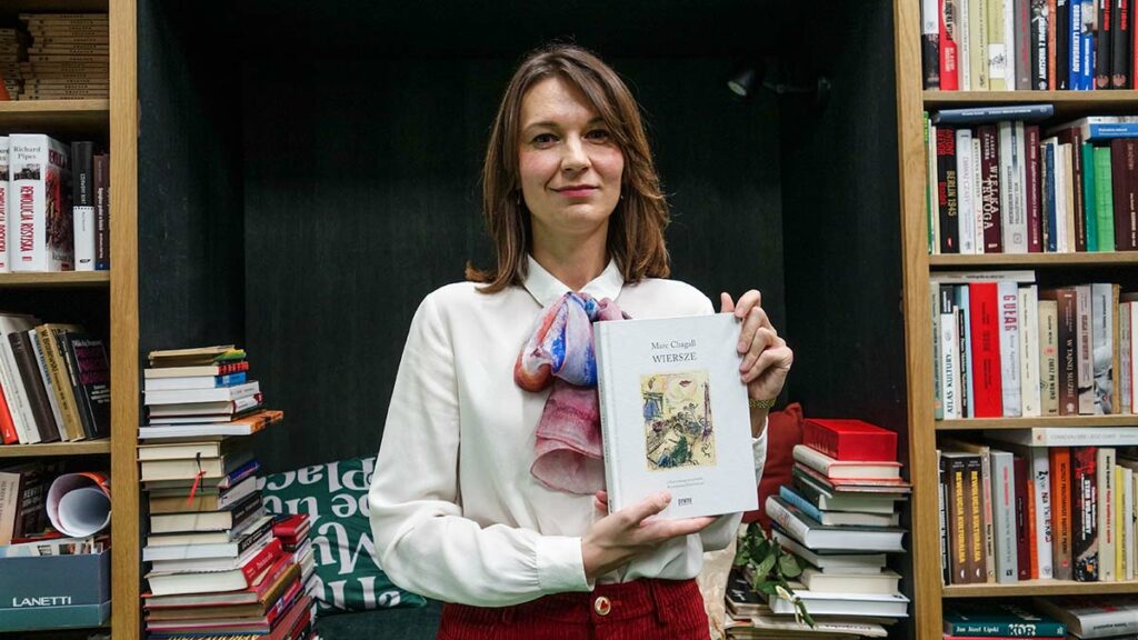 Marc Chagall - wiersze w tłumaczeniu poetki Aleksandry Dańczyszyn.