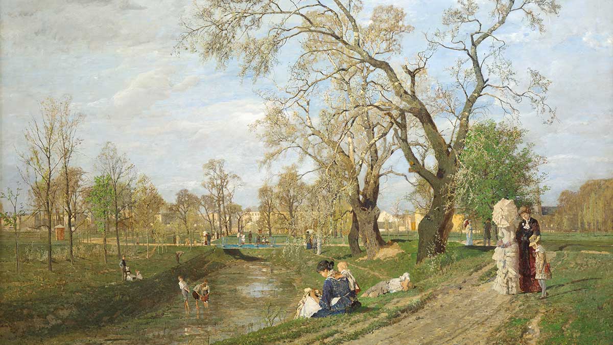 „Takie były czasy”. Zapomniana artystka Tina Blau i jej obrazy