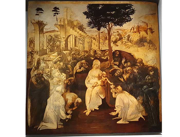 Pokłon Trzech Króli, Ewangelia według św. Mateusza