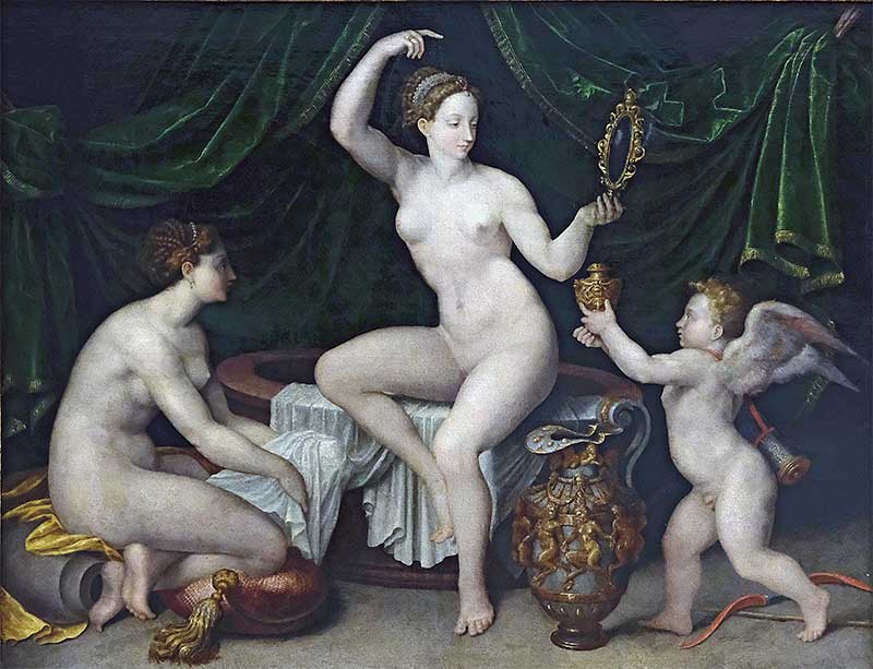 Toaleta Wenus, ok. 1550r.