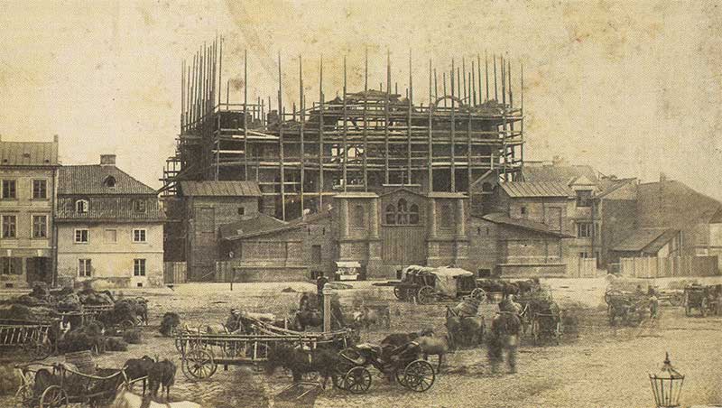 Konrad Brandel, Budowa kościoła Wszystkich Świętych w Warszawie,