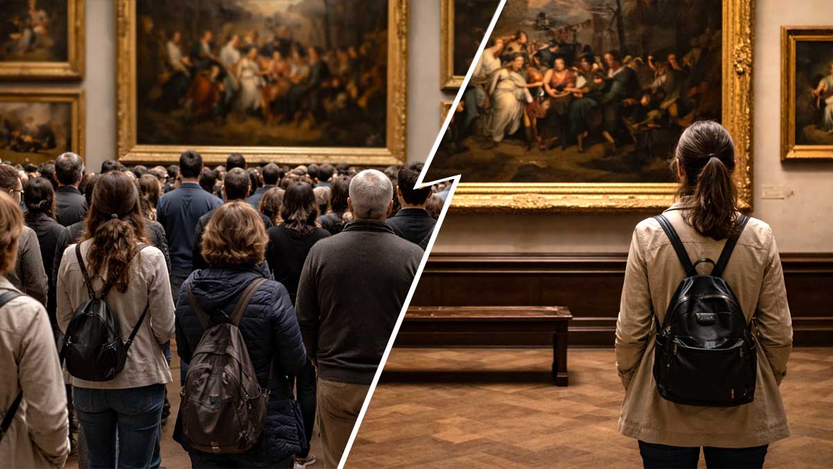 Sztuka doświadczana bez pośpiechu inaczej smakuje