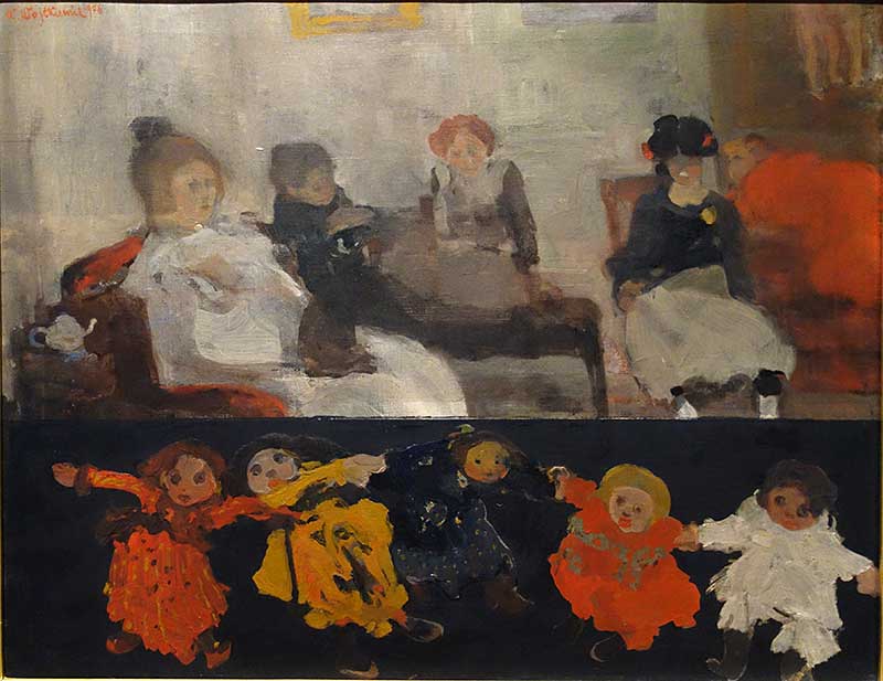 Witold Wojtkiewicz, Lalki, 1906