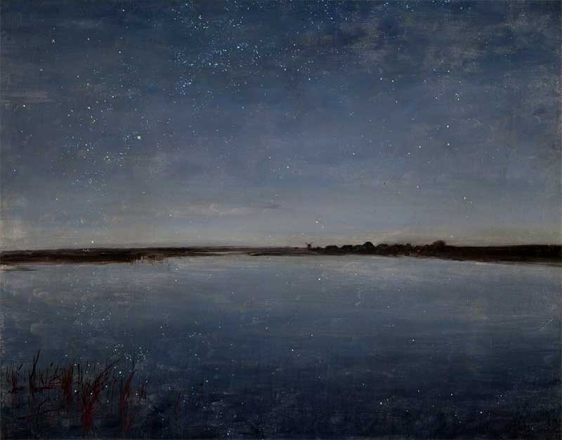 Józef Chełmoński – Noc gwiaździsta, 