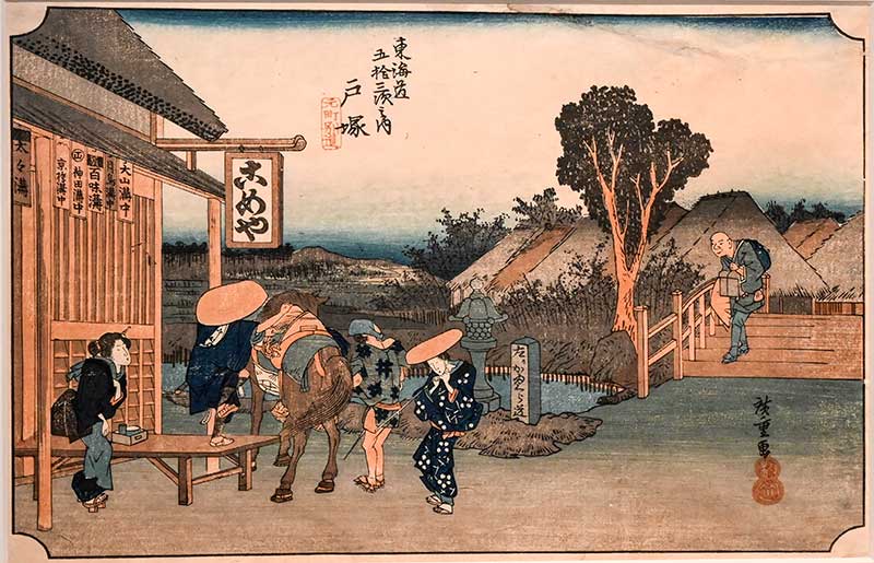 Utagawa Hiroshige, japońskie drzeworyty