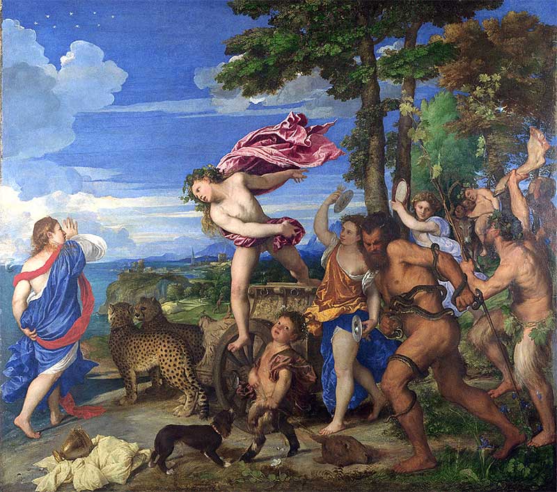 Tycjan, Bachus i Ariadna 1520–1523
