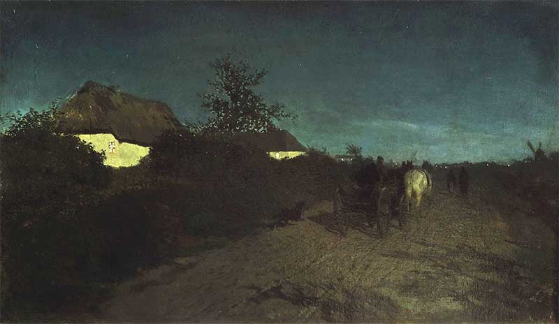 Maksymilian Gierymski – Noc