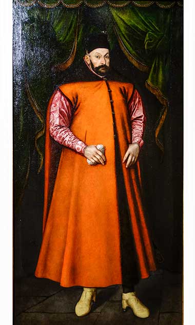 Portret króla Batorego